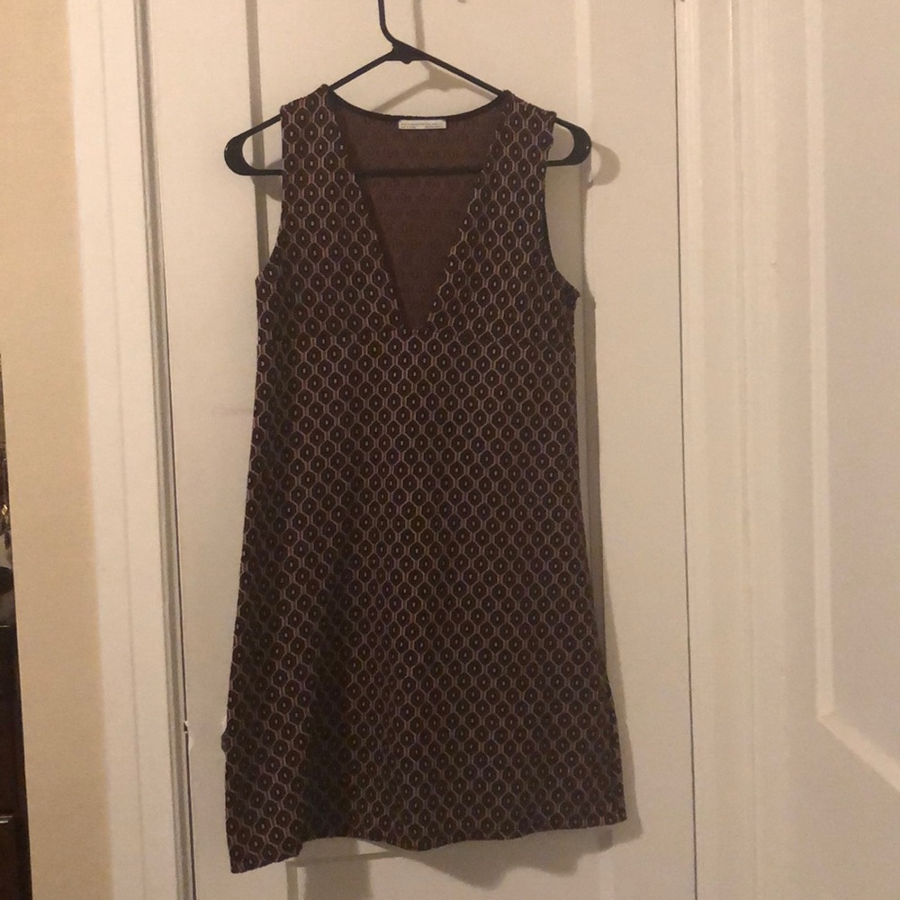 Zara jacquard dress